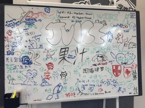 Juice whiteboard